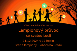 Lampionový průvod se svatou Lucií