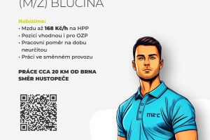 Bezpečnostní pracovník pro průmyslový objekt - Blučina