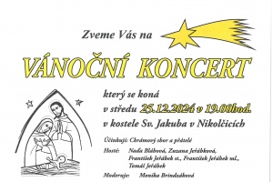 Vánoční koncert v Nikolčicích